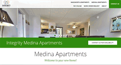 Desktop Screenshot of integritymedinaapartments.com