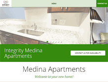 Tablet Screenshot of integritymedinaapartments.com